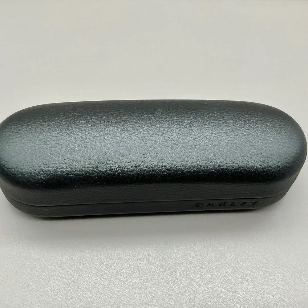 Oakley Case Unisex Black Faux Leather Hard Shell Protective Eyewear CASE ONLY